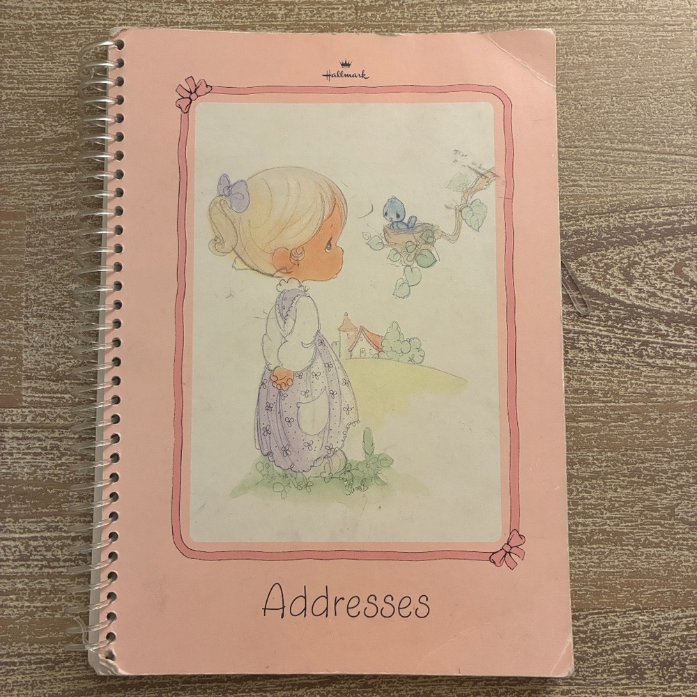 Precious Moments Collectors Item - Address Book